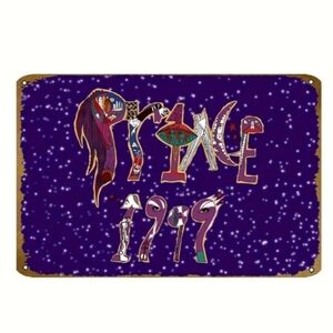 Boutique Prince The Artist Tin Sign 💜